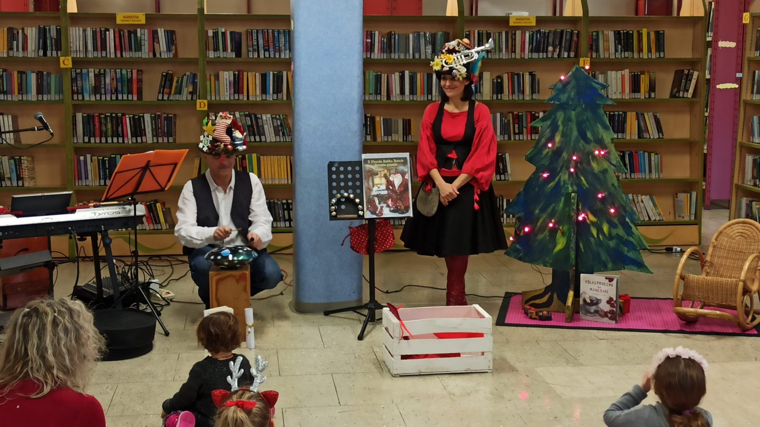 NATALE E' ARRIVATO e IL PICCOLO BABBO NATALE @Biblioteca Rescaldina